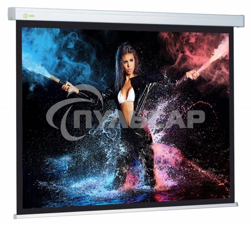 Экран Cactus 168x299см Wallscreen CS-PSW-168x299 16:9 настенно-потолочный рулонный белый