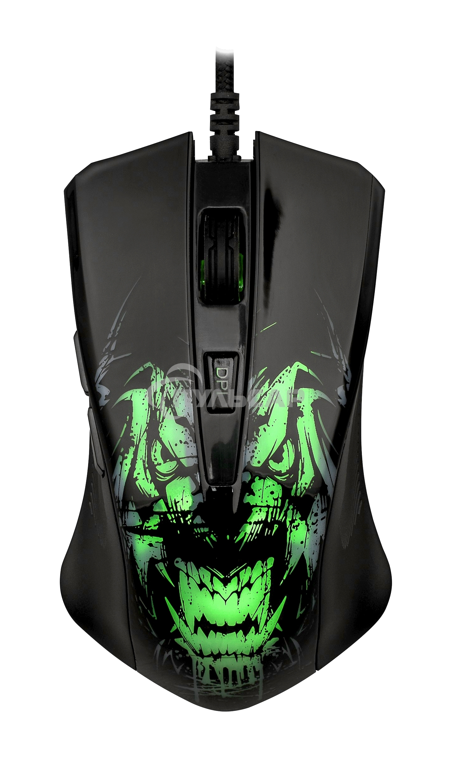 Мышь проводная Qumo Rampage M49 черный, 3200 dpi, USB, кнопки - 6