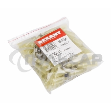 Клемма плоская изолированная термоусаживаемая штекер 6.35 мм 4-6 мм² (РПи-п-т 6.0-(6.3)) желтый Rexant