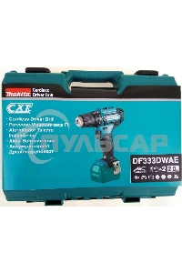 Дрель-шуруповерт Makita DF333DWAE Аккумуляторная, Кейс