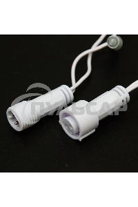 Гирлянда Neon-night Нить 10м, постоянное свечение, белый ПВХ, 230В, цвет: Мультиколор