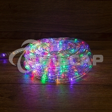 Дюралайт Neon-night LED, фиксинг (2W), 24 LED/м, мультиколор (RYGB), 25 м