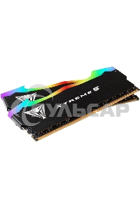 Оперативная память Patriot Viper Xtreme 5, DDR5, 32Gb (2x16Gb), 8000MHz, CL38, DIMM, с радиаторами, RGB, черный