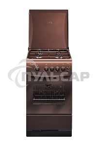 Плита газовая Gefest ПГ 3200-06 К43 коричневый, конфорок 4 шт, духовка 42 л, 50 см x 85 см x 57 см