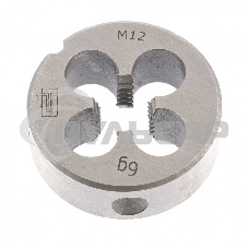 Плашка СИБРТЕХ М12x1,75 мм 77032 Плашка СИБРТЕХ М12x1,75 мм 77032