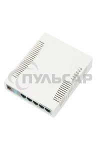 Коммутатор Mikrotik CSS106-1G-4P-1S 5PORT 1000M 1SFP