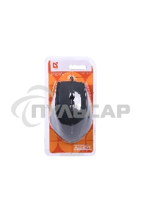 Мышь проводная Defender Accura MM-362 черный, 1600 dpi, USB, кнопки - 6