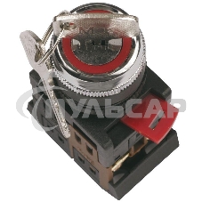 Переключатель AKS22 с ключ. 1-0. 1з+1р ИЭК BSW10-AKS-2-K02