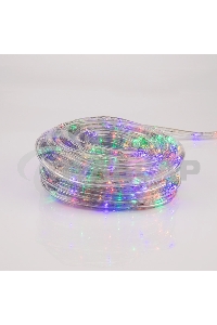Дюралайт Neon-night LED, фиксинг (2W), 24 LED/м, мультиколор (RYGB), 25 м
