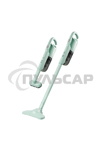 Пылесос вертикальный Galaxy Line GL 6221 салатовый, питание от аккумулятора, 130 Вт, уборка сухая, пылесборник 0.3 л, работа от АКБ max - 30 мин