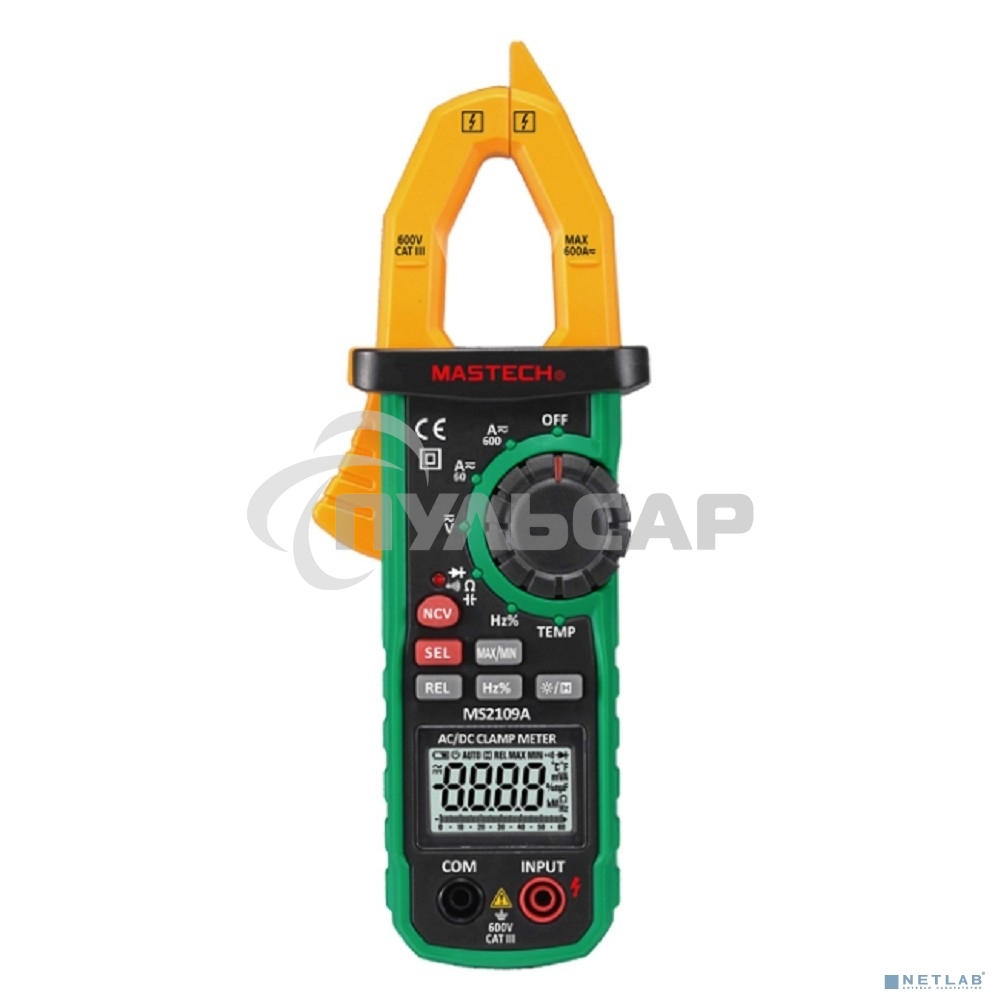 Токовые клещи MASTECH MS2109A 13-1309