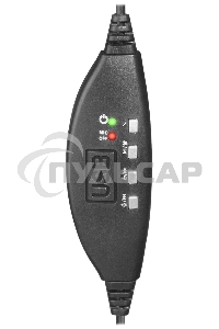 Гарнитура Defender Gryphon 750U USB, черный, 1.8м кабель