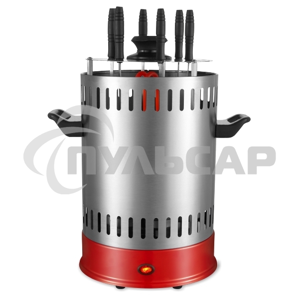 Шашлычница электрич Sakura SA-7811SR 1000 Вт 6шамп