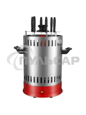 Шашлычница электрич Sakura SA-7811SR 1000 Вт 6шамп