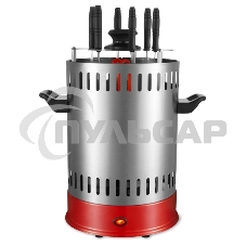 Шашлычница электрич Sakura SA-7811SR 1000 Вт 6шамп Шашлычница электрич Sakura SA-7811SR 1000 Вт 6шамп