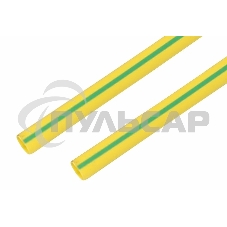 Термоусаживаемая трубка Rexant 35,0/17,5 мм, желто-зеленая, упаковка 10 шт. по 1 м Термоусаживаемая трубка Rexant 35,0/17,5 мм, желто-зеленая, упаковка 10 шт. по 1 м