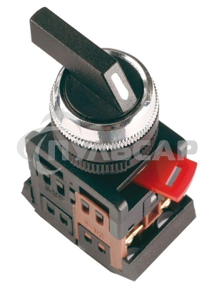 Переключатель ALC-22 на 2 полож. черный 1з+1р ИЭК BSW10-ALC-2-K02