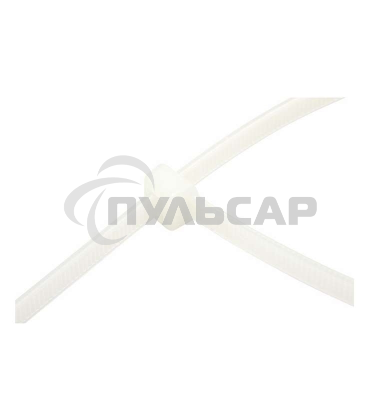 Хомут кабельный Rexant 07-0202 7.6х200 нейл. белый (уп.100 шт)