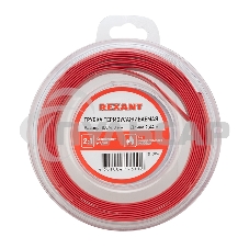 Трубка термоусаживаемая 8.0/4.0мм красн. ролик 2.44м Rexant 29-0044