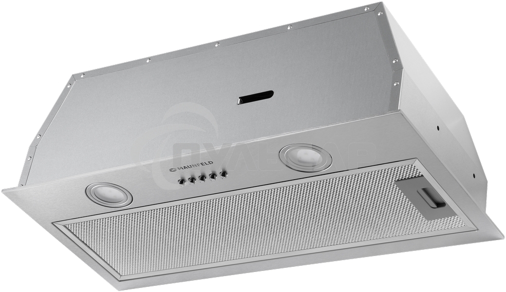 Вытяжка встраиваемая Maunfeld THAMES 601PM нержавеющая сталь, 60 см, 850 куб. м/ч, 44 дБ