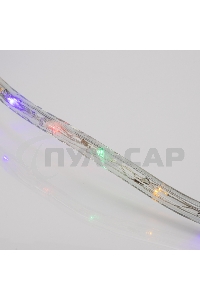 Дюралайт Neon-night LED, фиксинг (2W), 24 LED/м, мультиколор (RYGB), 25 м