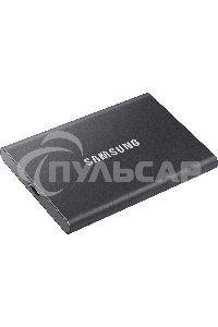 Внешний SSD Samsung T7, 1TB, USB 3.2 Gen 2 Type-C, R/W 1050/1000, серый