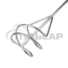 Насадка-миксер 100х400 мм (шестигранный хвостовик) Kranz