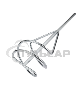 Насадка-миксер 100х400 мм (шестигранный хвостовик) Kranz