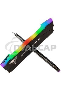 Оперативная память Patriot Viper Xtreme 5, DDR5, 32Gb (2x16Gb), 8000MHz, CL38, DIMM, с радиаторами, RGB, черный