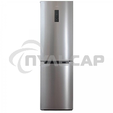 Холодильник Бирюса Б-I980NF нержавеющая сталь двухкамерный 240/130л морозилка снизу, No Frost