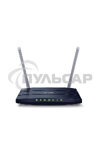 Маршрутизатор TP-LINK ARCHER C50 DUAL BAND (867Мбит/с на 5 ГГц + 300Мбит/с на 2,4 ГГц) TP-Link Archer C50 Dual Band, 867Мбит с на 5 ГГц + 300Мбит с на 2,4 ГГц 4 порта 100 Мбит с, 1 USB порт, 2 фиксированных антенны