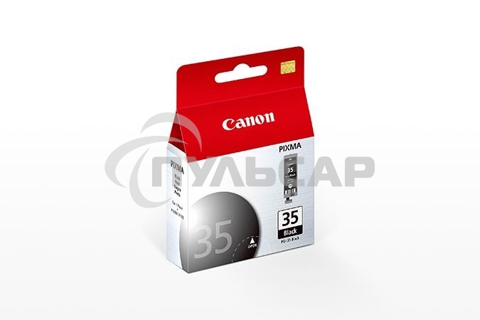 Картридж струйный Canon PGI-35Bk (1509B001) черный (9.30 мл, 200 стр.) для Canon PIXMA iP100, iP110