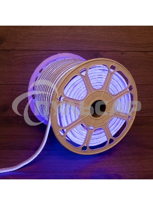 Гибкий неон Neon-night LED SMD 8х16 мм, двухсторонний, синий, 120 LED/м, бухта 100 м