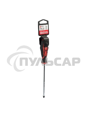 Отвертка SL5.5х125мм Master Basic EKF sl-5.5-125-mas