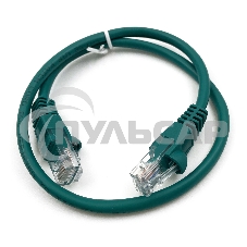 Патч-корд Buro cat5E molded 0.5м зеленый RJ-45 (m)-RJ-45 (m)