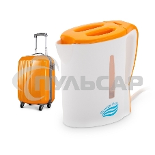 Чайник электрический Великие Реки Мая-1 бело-оранжевый Чайник электрический Великие Реки Мая-1 бело-оранжевый