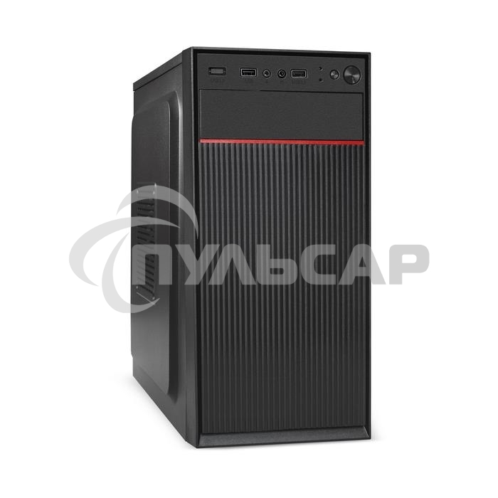 Компьютерный корпус ExeGate BAA-113 EX292347RUS Minitower (mATX, без БП, 2*USB, аудио, черный)
