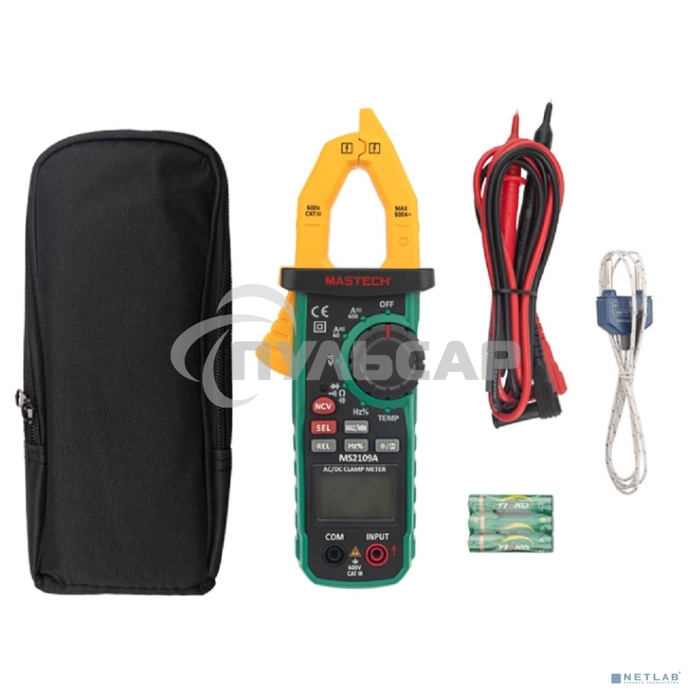 Токовые клещи MASTECH MS2109A 13-1309