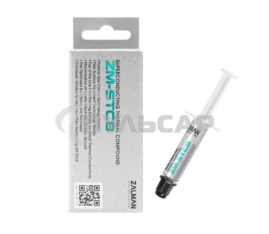 Термопаста ZALMAN ZM-STC8 (1.5g, шприц) RTL