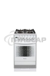 Плита комбинированная Gefest ПГЭ 5502-03 0042 белый, конфорок 4 газовых, духовка 55 л, 50 см x 85 см x 58.5 см