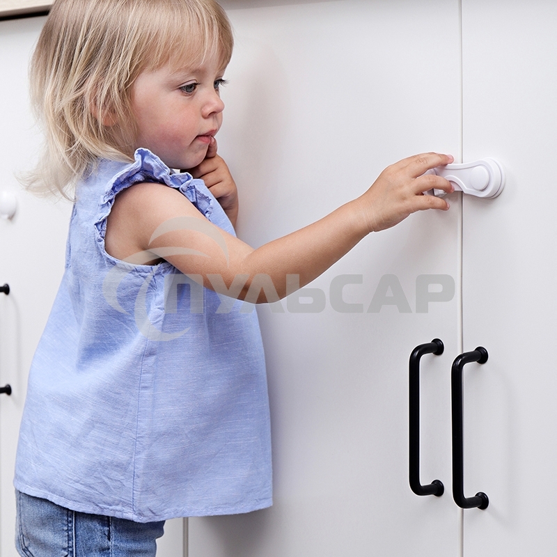 Внешний замок блокиратор для створок шкафов 2 шт. 