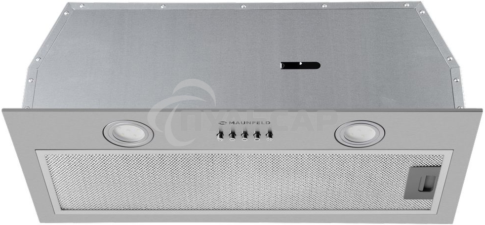 Вытяжка встраиваемая Maunfeld THAMES 601PM нержавеющая сталь, 60 см, 850 куб. м/ч, 44 дБ