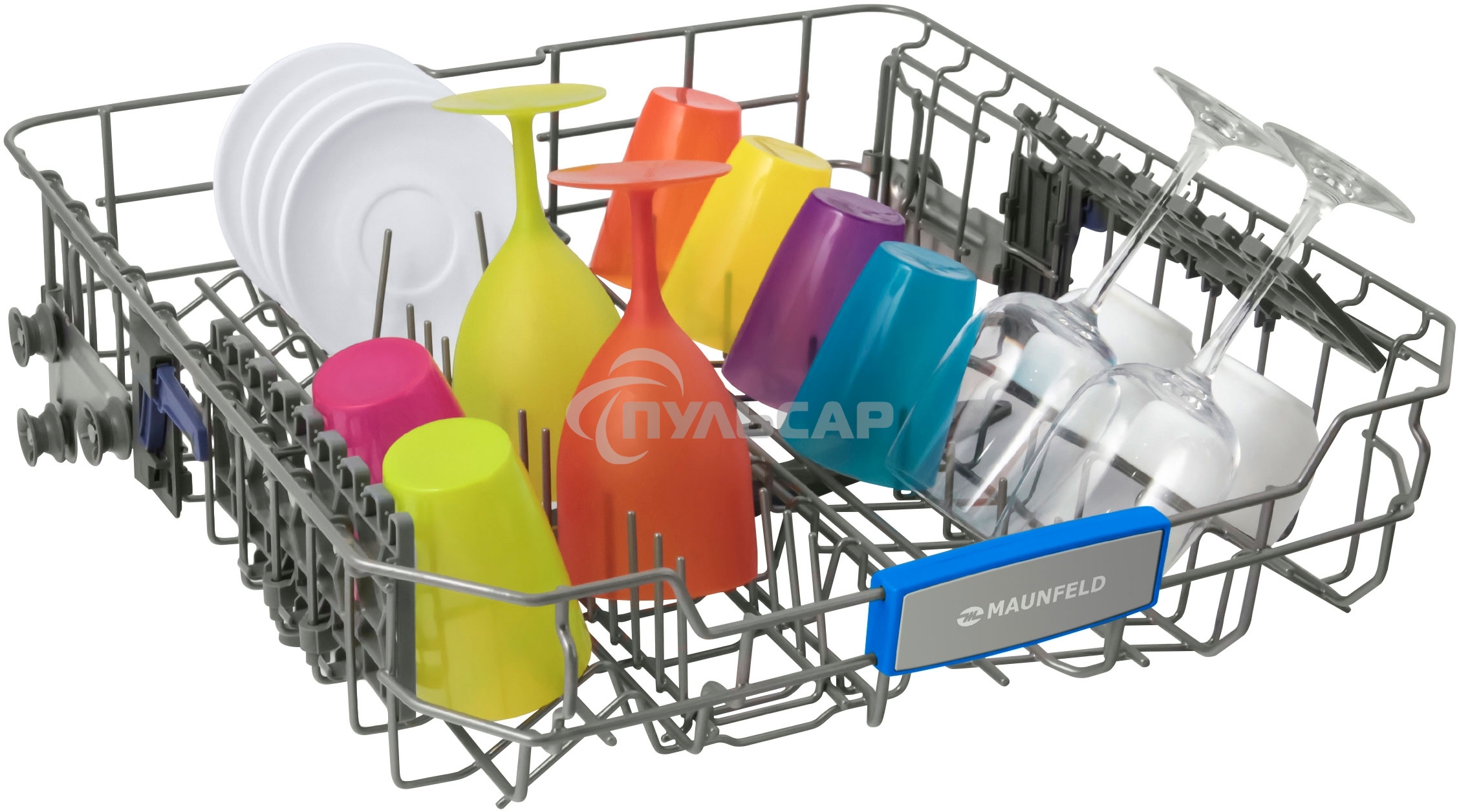 Встраиваемая посудомоечная машина Maunfeld MLP-12IM, черный, 59.8 см, 14 компл., 44 дБ, класс A++