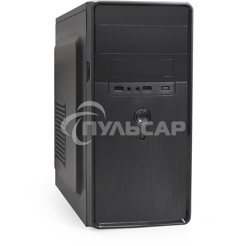 Компьютерный корпус Minitower ExeGate EX286412RUS BA-309 (mATX, без БП, 2*USB, HD аудио, черный)