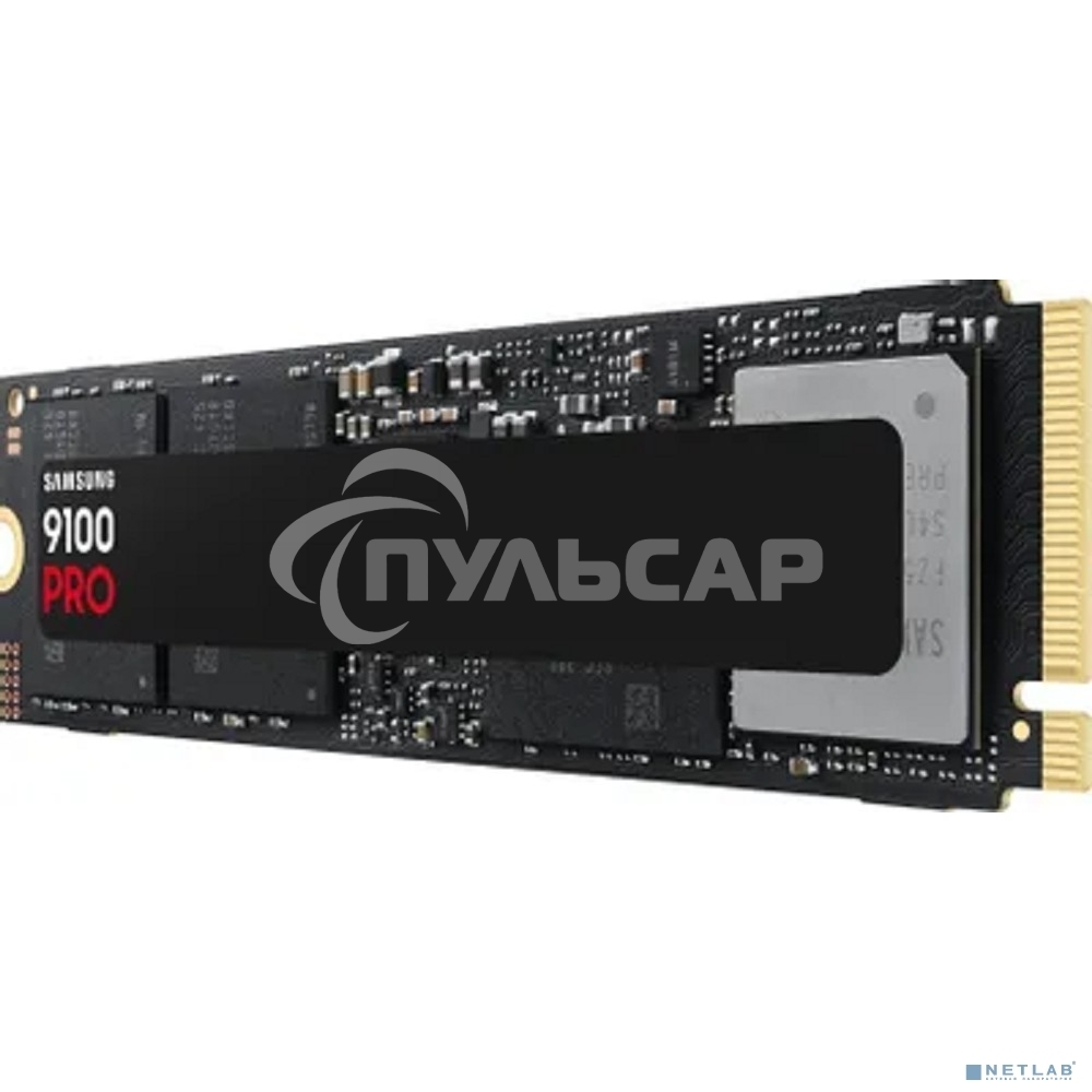 Накопитель SSD 4Tb Samsung 9100 PRO, M.2, PCI-E 5.0 x4, TLC 3D NAND R/W - 14800/13400 Mb/s