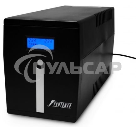 Источник бесперебойного питания Powerman Smart Sine 2000VA/1400W, 220V, Line-Interactive, LCD, Tower, Out: 4xShuko, черный*SmartSine2000