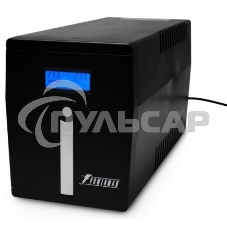 Источник бесперебойного питания Powerman Smart Sine 2000VA/1400W, 220V, Line-Interactive, LCD, Tower, Out: 4xShuko, черный*SmartSine2000
