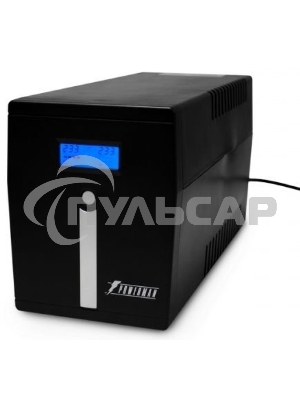 Источник бесперебойного питания Powerman Smart Sine 2000VA/1400W, 220V, Line-Interactive, LCD, Tower, Out: 4xShuko, черный*SmartSine2000