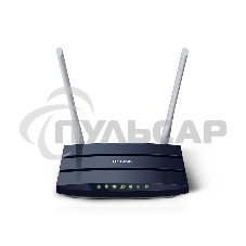 Маршрутизатор TP-LINK ARCHER C50 DUAL BAND (867Мбит/с на 5 ГГц + 300Мбит/с на 2,4 ГГц) TP-Link Archer C50 Dual Band, 867Мбит с на 5 ГГц + 300Мбит с на 2,4 ГГц 4 порта 100 Мбит с, 1 USB порт, 2 фиксированных антенны