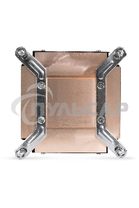 Кулер для процессора ExeGate ESNK-0049.PWM.1U.115x.Cu бронзовый, 75 мм, медь, 5000 об/мин, 54 дБ, 4 pin, 115 Вт, 30 мм